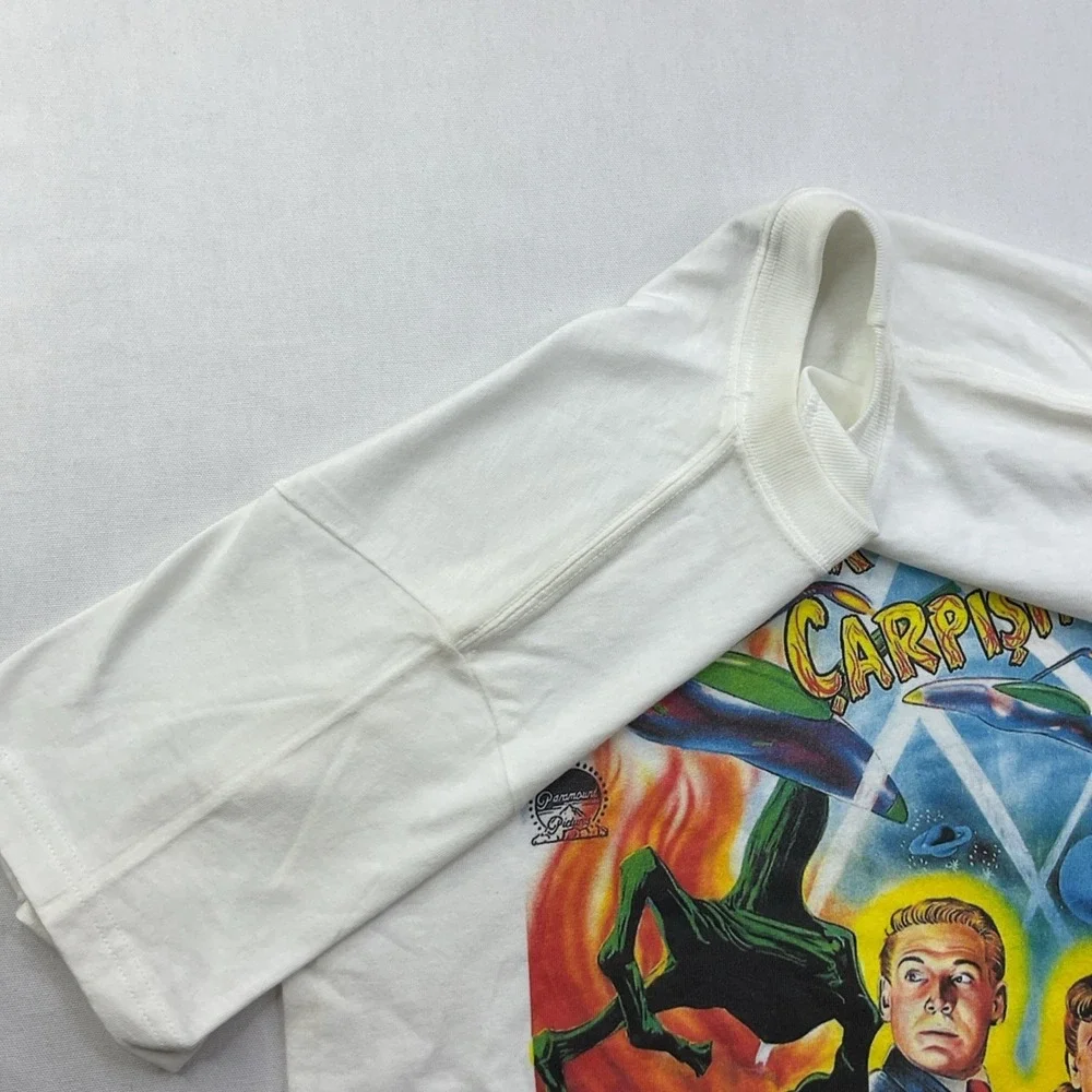 The War Of‎ The Worlds Movie T Shirt Turkey Y2K Worlds Collide Martian Lale Film